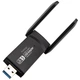 Двохдіапазонний USB Wi-Fi + Bluetooth адаптер Addap UWA-07 1300 Мбіт/с чорний - зображення 13