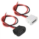 Разъем коннектор USB Type C (мама) 2 pin с проводами, 10 шт, врезные, 5В / 3А, плотное соединение, ремонт USB C, белые и черные - изображение 6