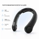 Вентилятор на шию JisuLife Neck Fan Life4 портативний, Type-C, 5000 mAh - Чорний - зображення 1