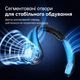 Вентилятор на шию JisuLife Neck Fan Life4 портативний, Type-C, 5000 mAh - Чорний - зображення 5