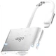 Док-станция Aigo JZ04 Type-C с USB-хабом, HDMI, VGA, 4K 30 Гц и питанием PD 100 Вт, металлический корпус - изображение 2