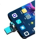 Флеш-накопичувач Aigo 256 ГБ типу C USB 3.2 з двома інтерфейсами U358 сріблястого металу міні-версія з прямим підключенням до телефону та комп'ютера, подвійного призначення, компактний, милий для студентів - изображение 1