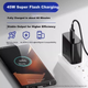 Комплект Зарядное устройство JOWOYE 45W USB-C + Кабель USB-C - USB-C 1 м Carbon Black (ZC-050-J) - изображение 4