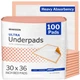 Пеленки одноразовые при недержании у взрослых McKesson Ultra Underpads 100 шт - изображение 1