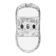 Геймерська бездротова (Bluetooth + 2,4G) миша з карбону Attack Shark RS3 ULTRA, PAW3955MAX, 8K, 52000DPI, Silver/СРІБНА (RS3US) - зображення 3