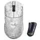 Геймерська бездротова (Bluetooth + 2,4G) миша з карбону Attack Shark RS3 ULTRA, PAW3955MAX, 8K, 52000DPI, Silver/СРІБНА (RS3US) - зображення 6