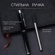 Подарочный набор кожаный блокнот А5 + ручка с гравировкой инициалов логотипа текста изображения в подарок для мужчин и женщин именный набор недатированный дневник с ручкой и коробкой 4 предмета коричневый - изображение 8