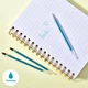 Стержные для ручки Legami 0.7 мм, набор 12 шт, синие/черные/розовые/бирюзовые, стрячивые чернила - изображение 4