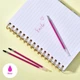 Стержные для ручки Legami 0.7 мм, набор 12 шт, синие/черные/розовые/бирюзовые, стрячивые чернила - изображение 5