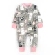 Теплий комбінезон для дівчинки з принтом Bubble Bunny Dexter`s 92 Сірий (d1204-34-92-sm) - изображение 1