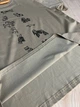 Футболка женская A-N 2358 рисунок на спине животные one size хаки - изображение 5