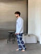 Пижамный комплект мужской "Born to Shine" 2XL (штаны+лонгслив) TL590 - изображение 3