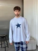 Піжамний комплект чоловічий "Born to Shine" L (штани+лонгслів), TL590 - зображення 5