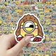 Стикеры Миньоны Minions 100 шт 4×4 см - изображение 6