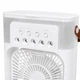 Настольный мини-кондиционер Mini Cooling Fan с водяным резервуаром 600 мл, USB-питанием и охлаждением воздуха - изображение 9