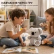 Интерактивная мягкая игрушка с искусственным интеллектом AI Robot на украинском языке Wi-Fi | Голосовое общение, Сказки, Игры, Новости, Умный робот-помощник для детей Fluffy 70849 - изображение 5