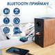 Аудио адаптер Bluetooth 5.3 VAORLO T68 приемник с пультом ДУ и NFC для музыки 200 мАч Черный - беспроводной модуль для колонок и авто - изображение 2