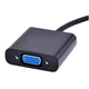 Перехідник ST-Lab HDMI male to VGA F (з кабелями аудіо і живлення від USB) (U-990) - зображення 2