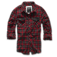 Рубашка в клетку мужская Brandit Check Duncan RED-BROWN (XL) - изображение 2