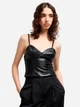 Топ женский Armani Exchange 233126033 S Черный (1160742221) - изображение 1