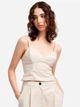 Топ женский Armani Exchange 7565467 S Молочный (1160916142) - изображение 1