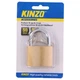 Замок латунный Kinzo 50 мм с 3 ключами (8711252793894) - изображение 1