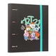 Скоросшиватель A4 BT21 Street Mood 4 кольца с резинкой (CAT0104) - изображение 1