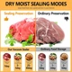 Вакуумный упаковщик ONEVER для продуктов с комплектом пакетов - изображение 6