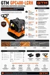 Виброплита реверсивная GTM GPC400-LCRH (36562) - изображение 7