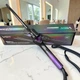 Плойка для афро-локонів VGR 10 мм з керамічним покриттям, LED-дисплей, затискач, 140–200°C, 32 Вт для перукарів Фіолетова (375-V) - зображення 4
