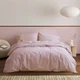Постельное белье Lotus Home - Premium Percale Stripe розовый евро (svt-2000022355735) - изображение 2
