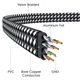 Сетевой кабель Ethernet Cat 7 RJ45 17 м 10 Гбит/с KINBETA - изображение 4