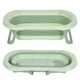 Дитяча Ванночка (ME 1151 PLUS Pale Green) з термометром, силікон, складана - зображення 3