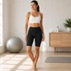 Шорты для похудения Hot Shapers, черные, размер L (Неопреновые бриджи с эффектом сауны) - изображение 3