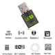 USB-адаптер ZEXMTE 600Mbps Wi-Fi+Bluetooth для ноутбуків ПК - изображение 5