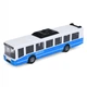 Игрушечный инерционный Автобус 6334(Blue) резиновые колеса, 16 см - зображення 1
