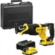 Пила сабельная аккумуляторная бесщеточная STANLEY FatMax V20 ход 28 мм 0-3200 об/мин 2 АКБ 2 А·ч кейс SFMCS310D2K-QW - изображение 1