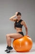 М'яч для фітнесу (фітбол) Power System PS-4011 Ø55 cm PRO Gymball Orange - зображення 8