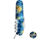 Швейцарський складаний ніж 91мм Victorinox CLIMBER UKRAINE ДНК Українця 1.3703.3.T3270pw - зображення 5