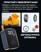 Портативний бездротовий автокомпресор з цифровим дисплеєм та автостопом 4000 мАг / Електричний насос для авто, мотоциклів, велосипедів та м'ячів - зображення 4