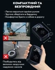 Портативний бездротовий автокомпресор з цифровим дисплеєм та автостопом 4000 мАг / Електричний насос для авто, мотоциклів, велосипедів та м'ячів - зображення 5