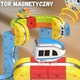 Klocki konstrukcyjne Magiczna kolejka Woopie 58465 Magnetyczny tor antygrawitacyjny z pojazdem 18 elementów (5906280658465) - obraz 5