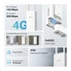 4G маршрутизатор TP-Link Archer MR402-Outdoor Wi-Fi 4 N300 2.4 GHz 1xFE PoE Nano SIM 2 антенны IP65 White - изображение 5
