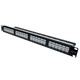 Патч-панель 19″ ELECTRONICAL LW-PP74 24xRJ-45 UTP кат. 6a для кабельных систем Черный - изображение 2