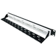 Патч-панель 19″ ELECTRONICAL LW-PP74 24xRJ-45 UTP кат. 6a для кабельных систем Черный - изображение 3
