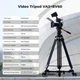 Профессиональный штатив трипод с подвижной головкой K&F VA3+BV60 1,91м - изображение 5