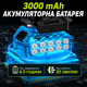 Воздуходувка аккумуляторная для сада 21V бесщеточная - изображение 6