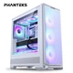 Корпус PHANTEKS G400A, білий, Mid-Tower ATX, із задньою розводкою кабелів, скляні бічні панелі, сітчаста передня панель, місце під водяне охолодження 360 мм, Type-C 20 Гбіт/с - зображення 4