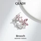 Брошь Qlady с цветочным узором женская - изображение 11