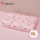 Подушка Grace детская латексная для детей 3-6 лет, 30x50 см, Клубничный кролик - изображение 4